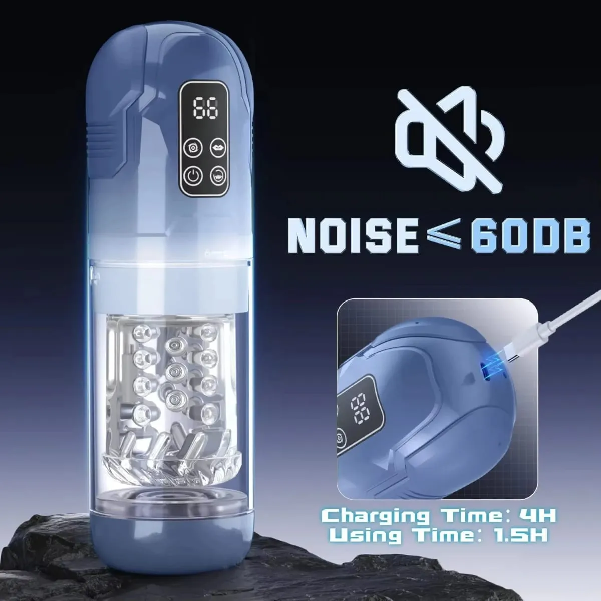 Lcd sucção automática masculino masturbador pênis bomba água spa bolso real buceta Stroker empurrando rotativa lambendo brinquedo sexual para homem