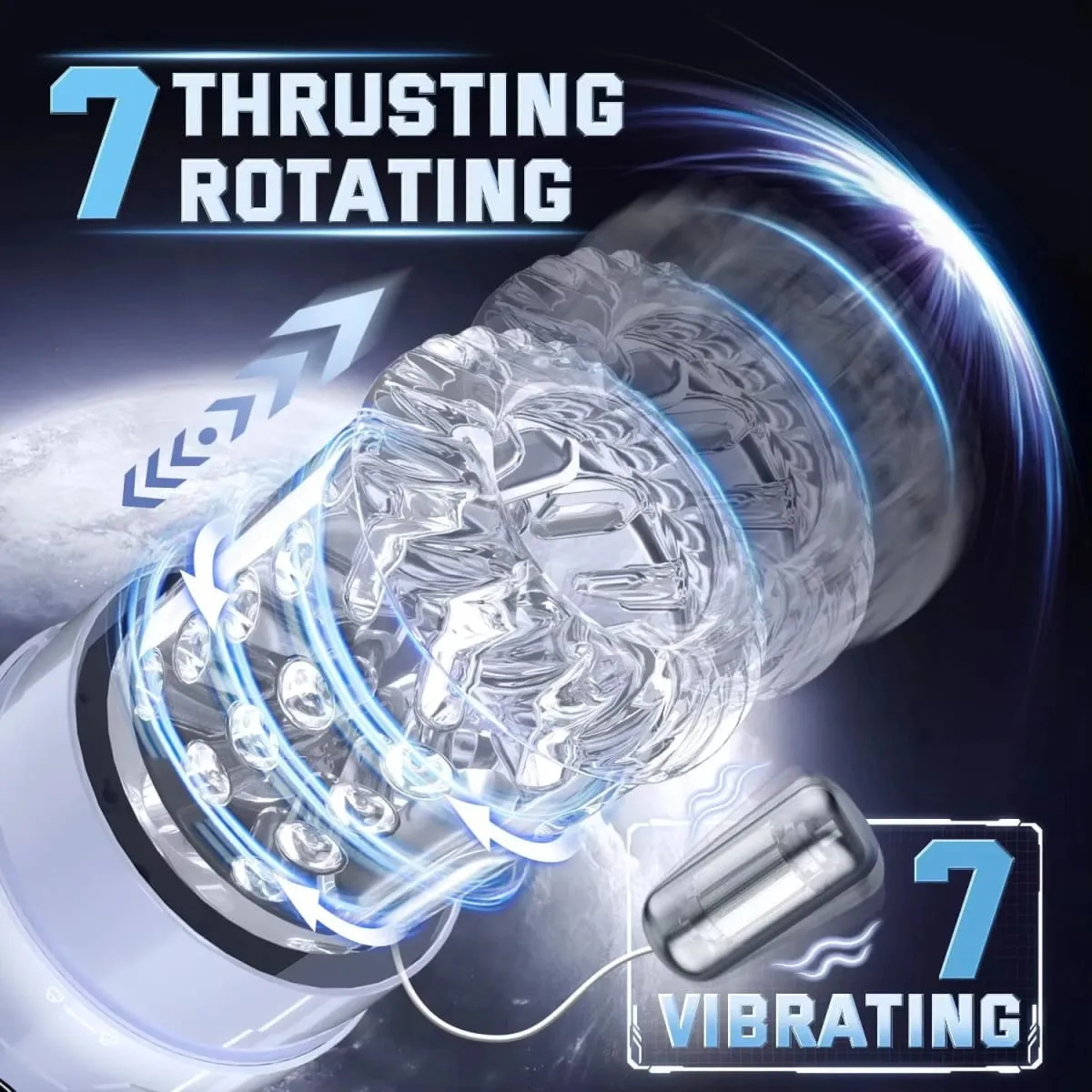 Lcd sucção automática masculino masturbador pênis bomba água spa bolso real buceta Stroker empurrando rotativa lambendo brinquedo sexual para homem