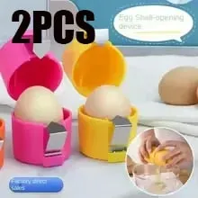 熱銷蛋殼切割器打蛋器生蛋分離器手持式蛋殼開啟器便攜式廚房烘焙工具