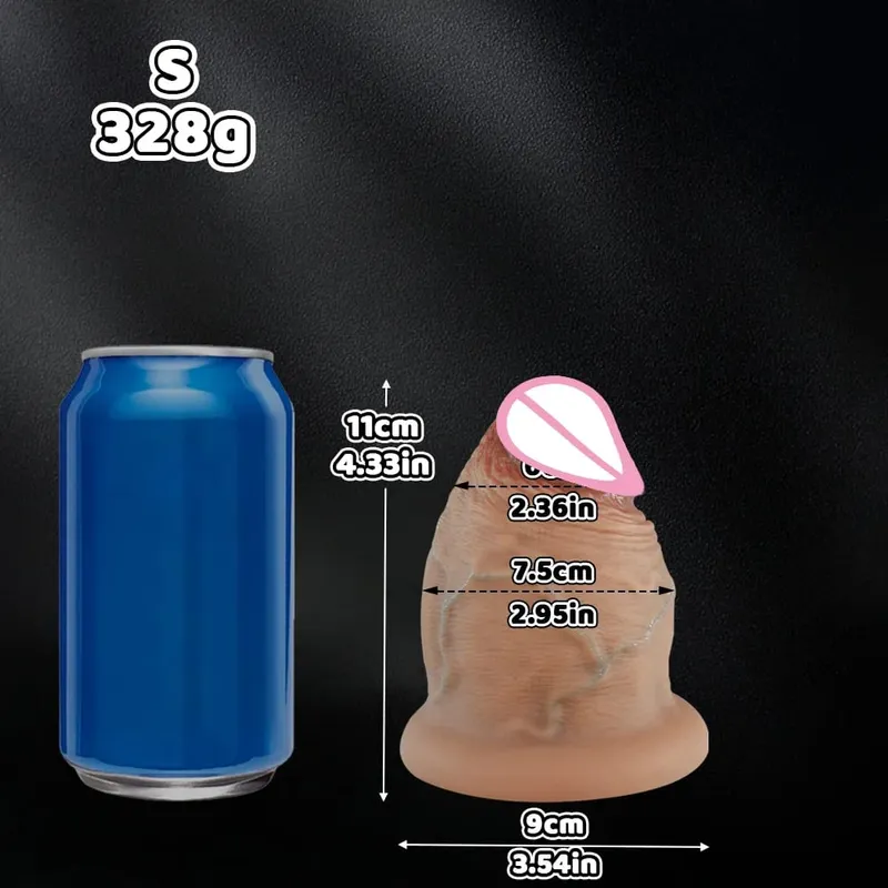 5 tamanhos de silicone vibradores butt plug grosso anal plug realista enorme grosso vibrador com ventosa adultos brinquedos sexuais para mulher homem