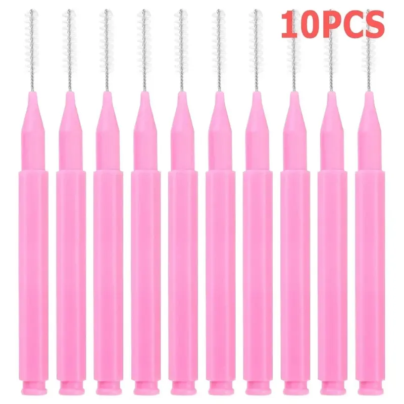 50 pçs mini escova de sobrancelha portátil sobrancelha perm escovas descartáveis ​​dobráveis ​​micro cílios sobrancelha levantamento escovas aplicadores ferramentas