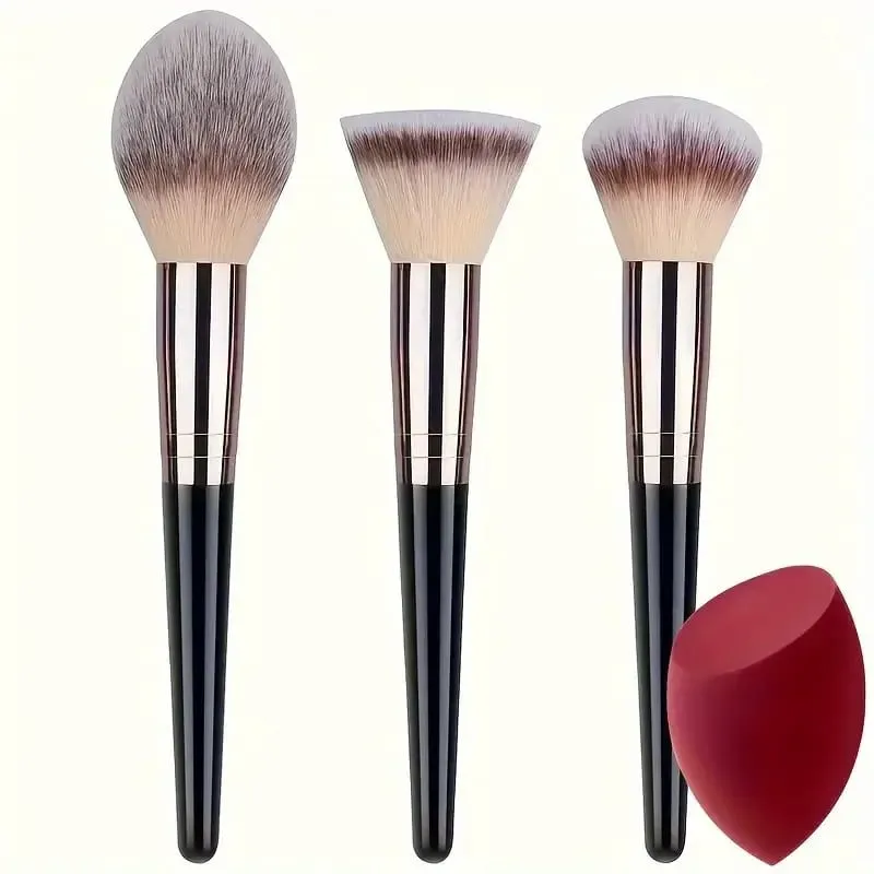 Novo conjunto de pincéis de maquiagem 3-20 peças, sombra de olho, base, corretivo, mistura, blush, macio, fofo, feminino, ferramenta de beleza, presente de natal