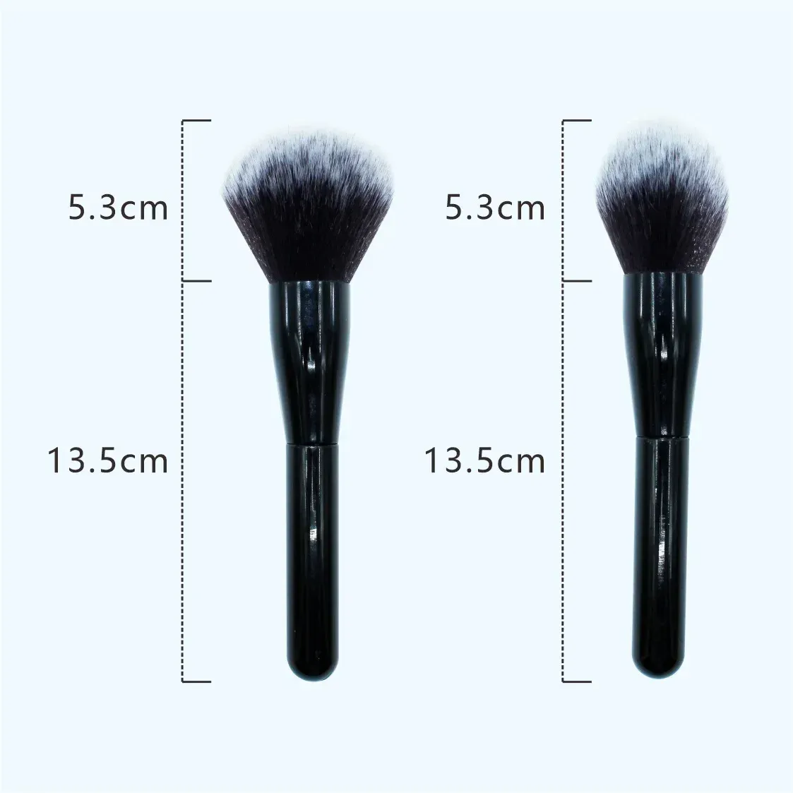 Pincel profissional para pó solto, pincel de maquiagem de tamanho grande, multifuncional, para base, blush, escultura, ferramentas de maquiagem, 1 peça