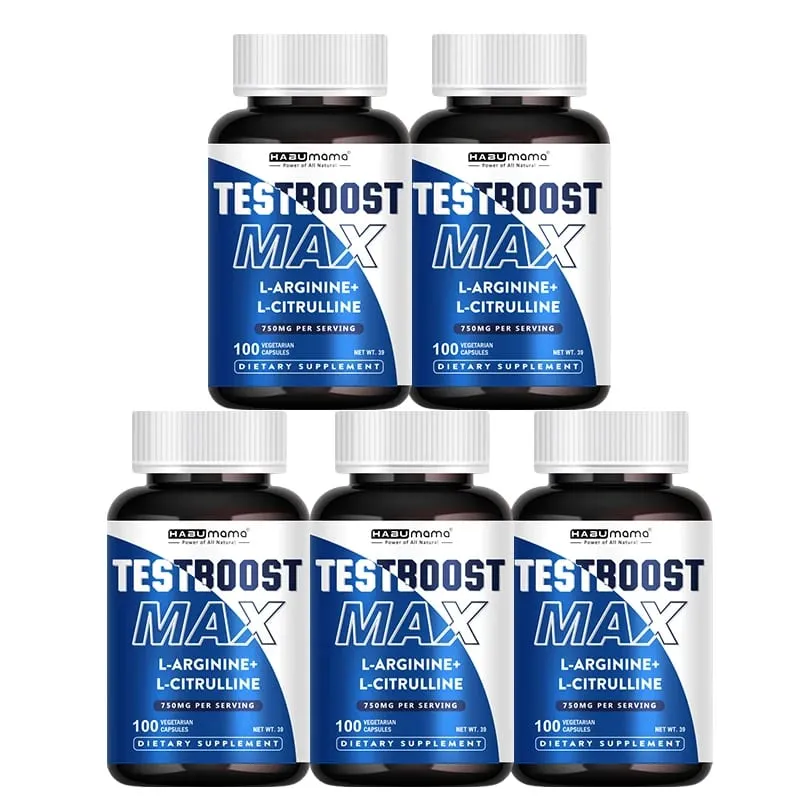100 Comprimidos Test Boost Max Maior Força e Firmeza para Homens Aumentam o Desempenho de Resistência e Resultados Prolongados