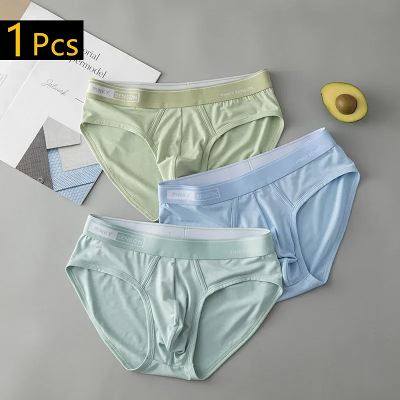 Tamanho grande novo sexy e respirável modal calças triangulares masculinas cor sólida meados de cintura cuecas para jovens cuecas para homem