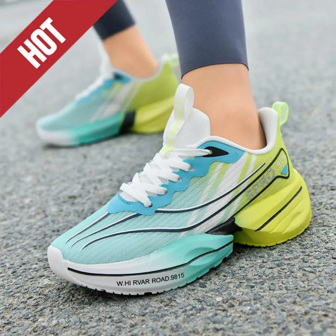 Men Women Carbon Plate Marathon Running Shoes Breathable Lightweight Racing Training Sports Athletic Casual Sneakers Walking