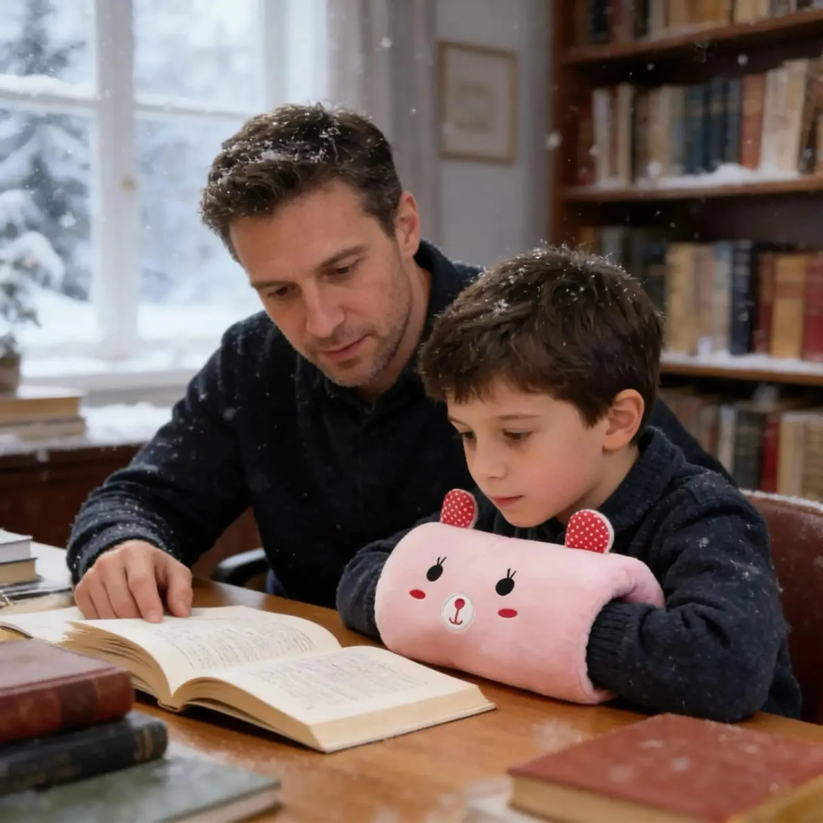 Almofada criativa mão-aquecimento presente de pelúcia forma de coelho mão mais quente muff lance travesseiro para crianças inverno viagem cochilando escola