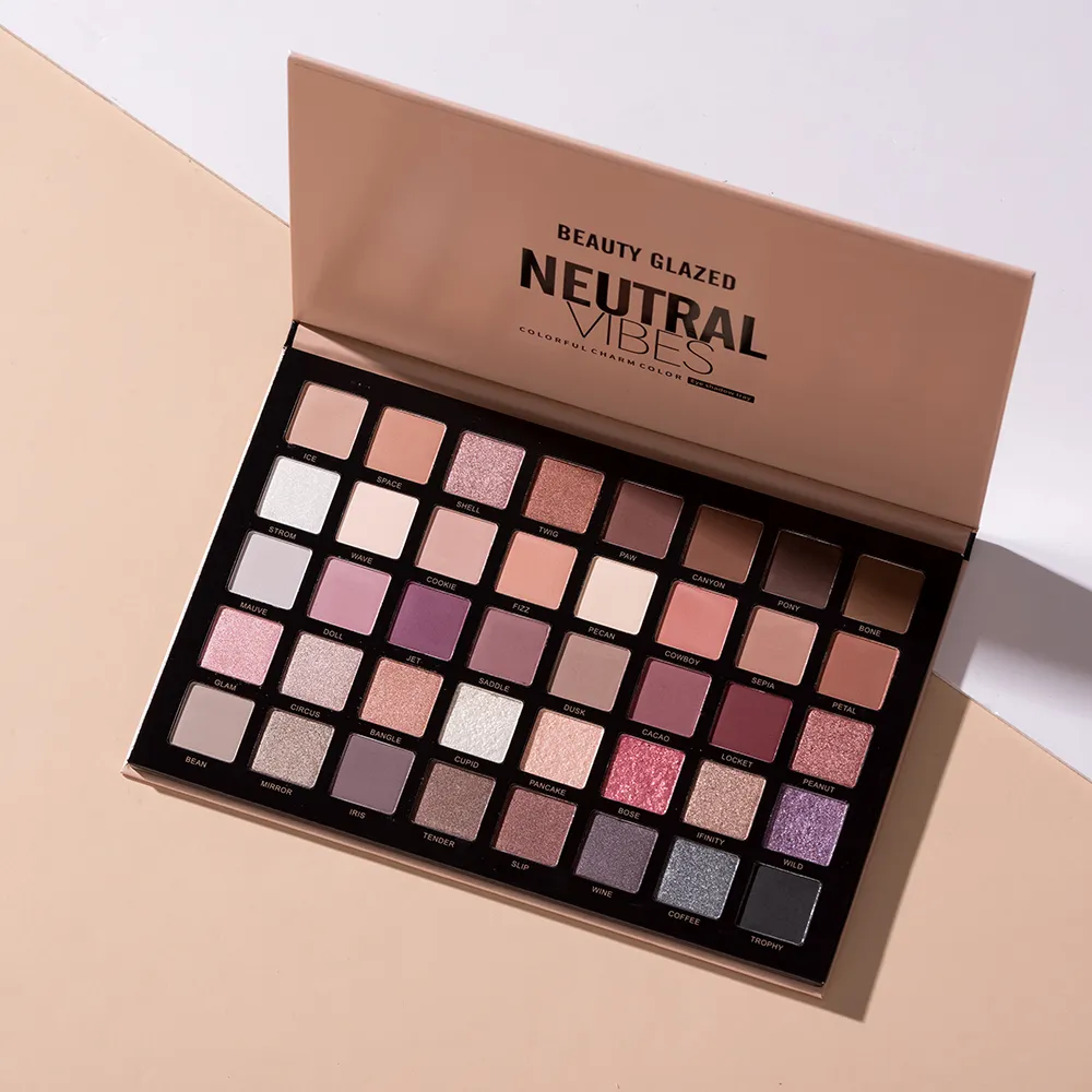 Matte 40 Colors Highlight Shimmer Eye Shadow Cosmetics Palette Glitter Eyeshadow palette