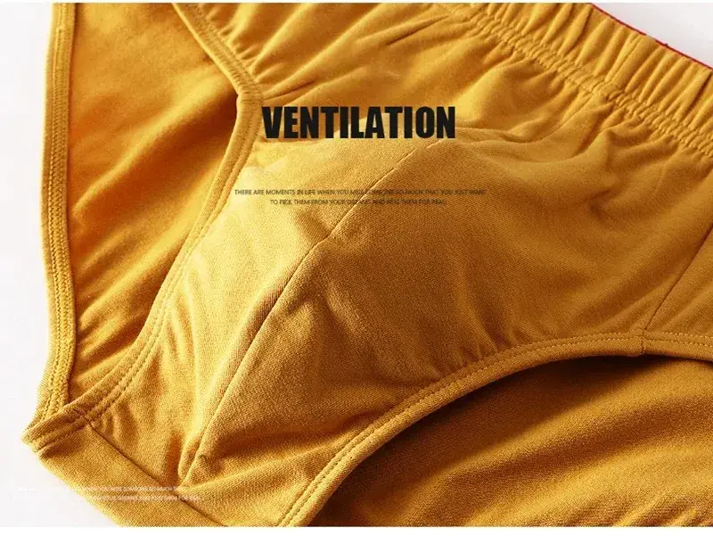 1/3PCS Men's Pure Cotton Briefs High Quality Comfortable Underpants Breathable Shorts Underwear Lingerie Panties Calcinha Cuecas