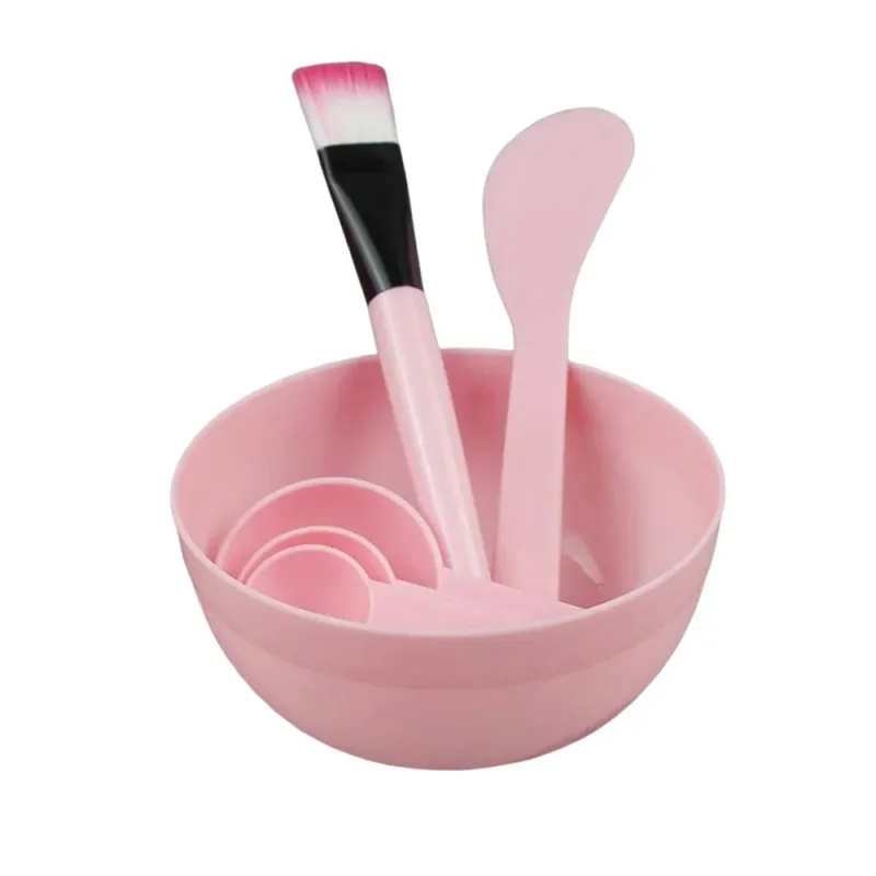 Máscara facial mistura tigela conjunto diy ferramenta de mistura máscara com máscara de silicone tigela pincéis de maquiagem espátula beleza cuidados com a pele beleza saúde