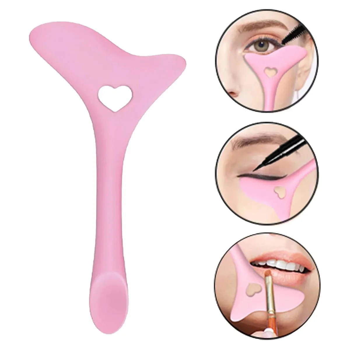 9 PCS Makeup Brush Set Soft Bristles Include Professional Eye Makeup Brushes Eyebrow Razor Silicone Eyeliner Stencils