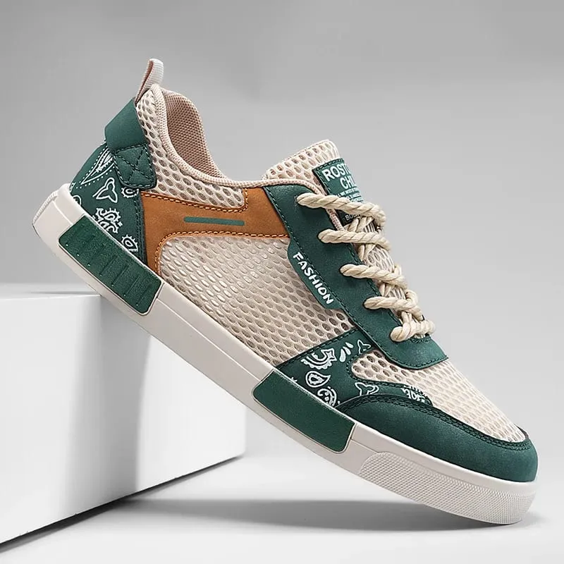 Breathable vulcanized Shoes For Men Flat Athletic Walking Sneakers Shoes Men Mesh Casual Shoes Large Size 47 — image 9