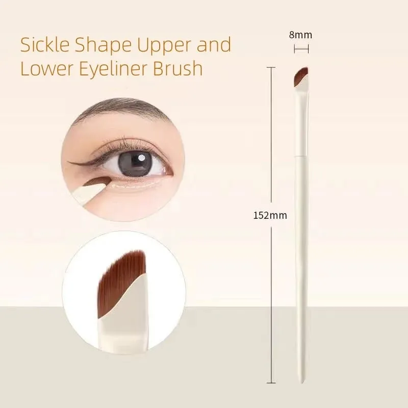 Kit de pincéis de maquiagem para sombra, alta qualidade, ponto, blush, sombra, sobrancelha, pó solto, ferramenta de pincéis de maquiagem para os olhos