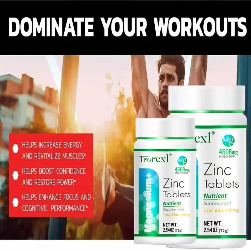 Testosterone Booster Muscle Recovery and Endurance Supplement Increases Stamina & Strength for Men and Women