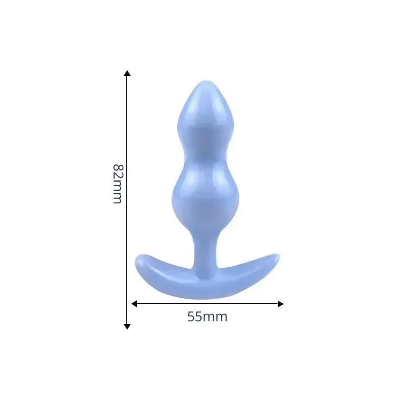 3 tamanho anal plug silicone butt plug vibrador masturbação vaginal plug brinquedos sexuais para mulheres casal anal dilatador brinquedos adulto loja