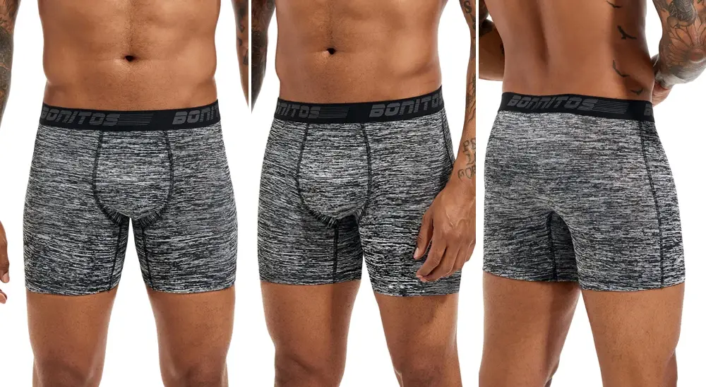 4pcs Men's Panties Sexy Underpants Mens Polyester Boxer Short Brand Underwear For Man Boxers Breathable Trunks M-XXXXL