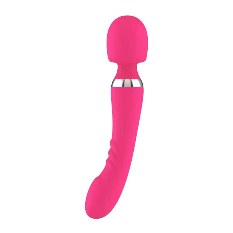 2 IN 1 Magic Wand Vibrator for Women G Spot Clitoral Stimulator 10 Vibration Modes AV Stick Dildo Female Vagina Massager Sex Toy