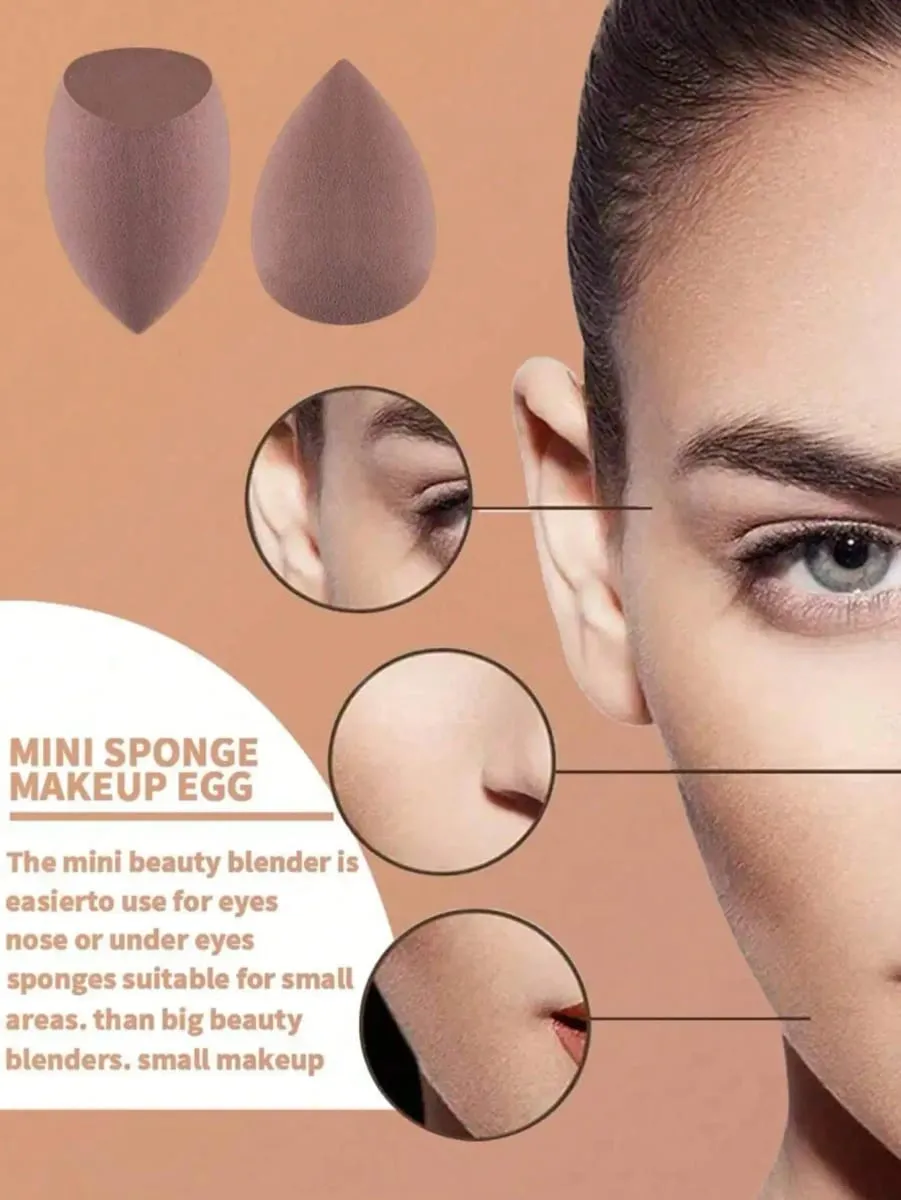 15Pcs Makeup Brushes Set Soft Face Eye Cosmetic Brushes With Beauty Sponge Powder Puff Complete Makeup Tool Kit
