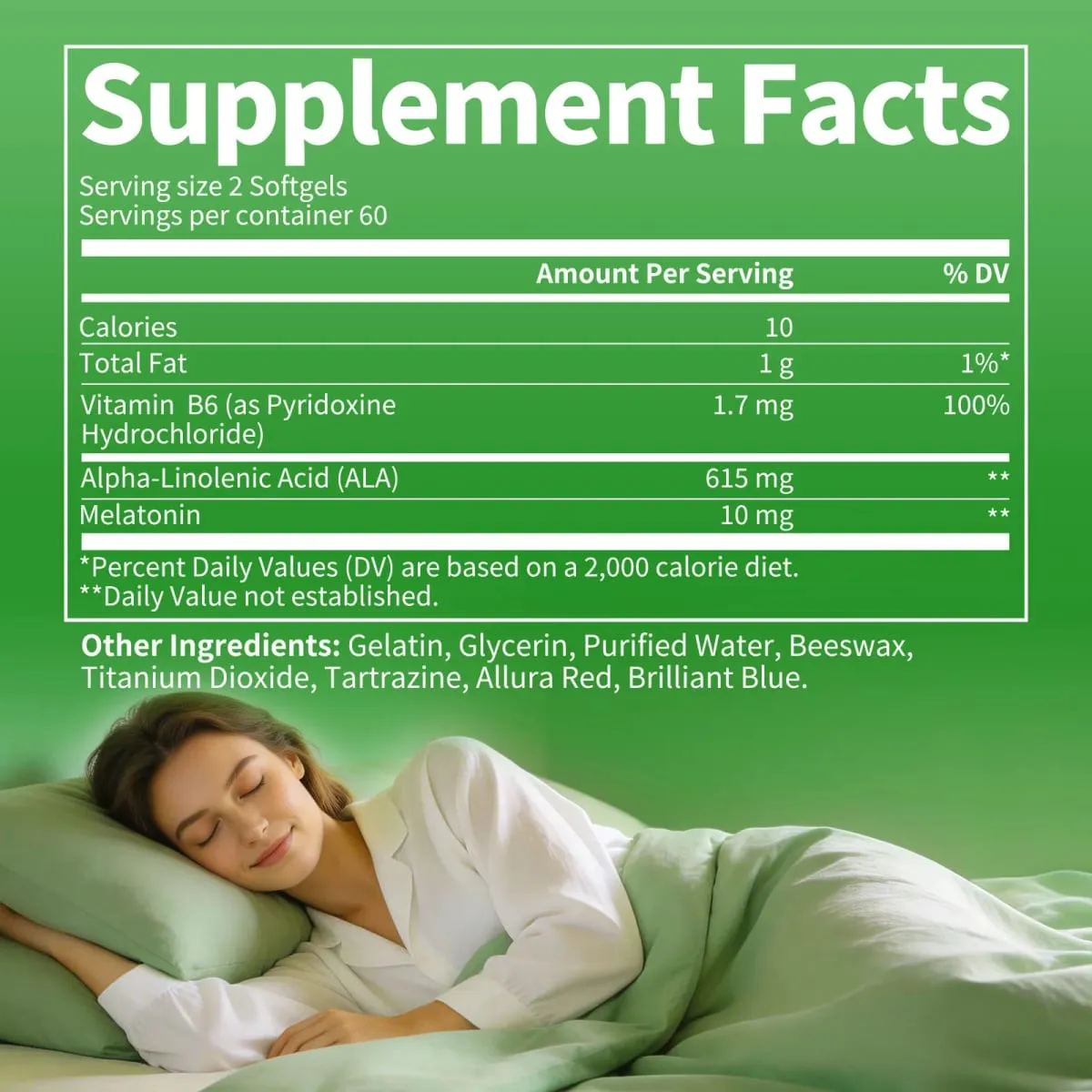Melatonina 5mg Vitamina B6 Anti Stress Ferramentas Pílulas para Dormir Melatonina para Dormir Ficar Dormindo por Mais Tempo Para Adultos Beleza Saúde