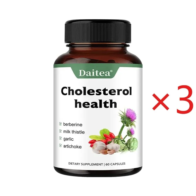 Suplementos de colesterol – mantêm o fluxo sanguíneo e promovem a saúde cardiovascular