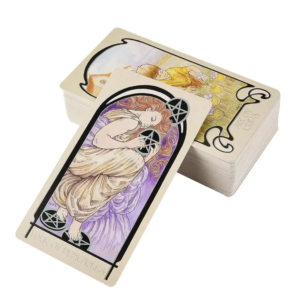 Ethereal Visions Tarot Cards A 80 Deck mysterious divination tarot Deck for women girls cards game board games