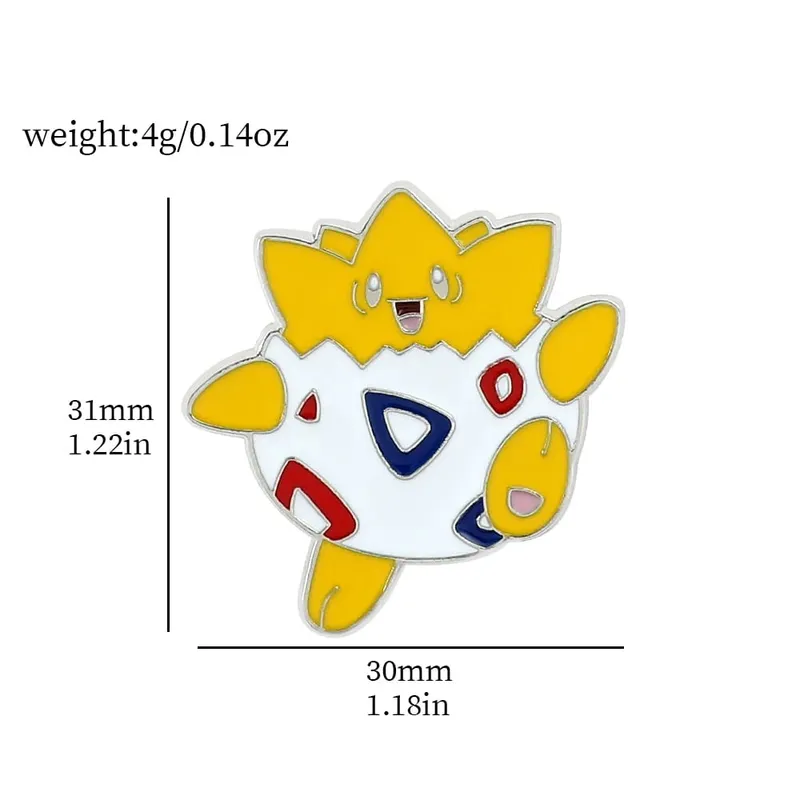 Gengar broches de desenhos animados, alfinetes de lapela esmaltados de anime para mochila, acessórios, coleção de fãs, broches, presentes
