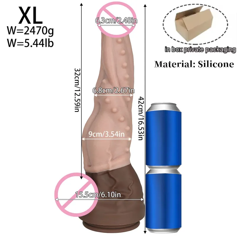 New Double Layer Silicone Big Dildo Realistic Fake Long Dick Penis Butt Plug Adult Sex Toys For Woman Men Vagina Anal Massager18