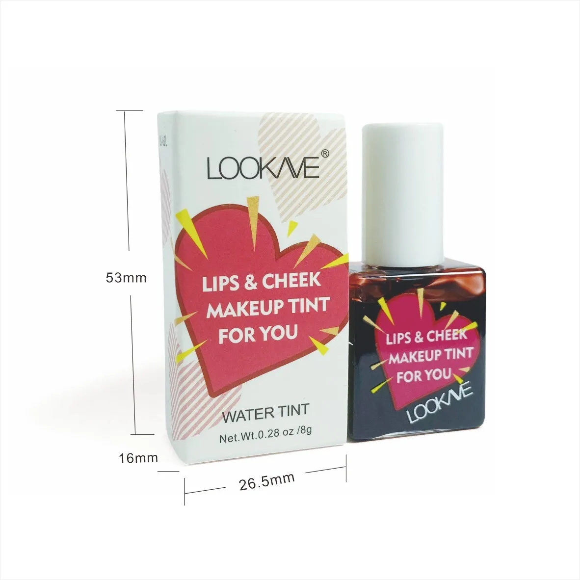 Batom líquido para bochecha, brilho labial fosco, hidratante, frutas, blush, 6 cores, brilho labial, cosméticos à prova d'água de longa duração