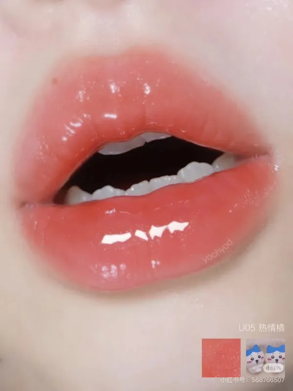 Pinkbear Single Blush Multi-purpose Cream Mirror Lip Gloss Matte Lip Cream Water Shimmer light Long Lasting Lips Makeup