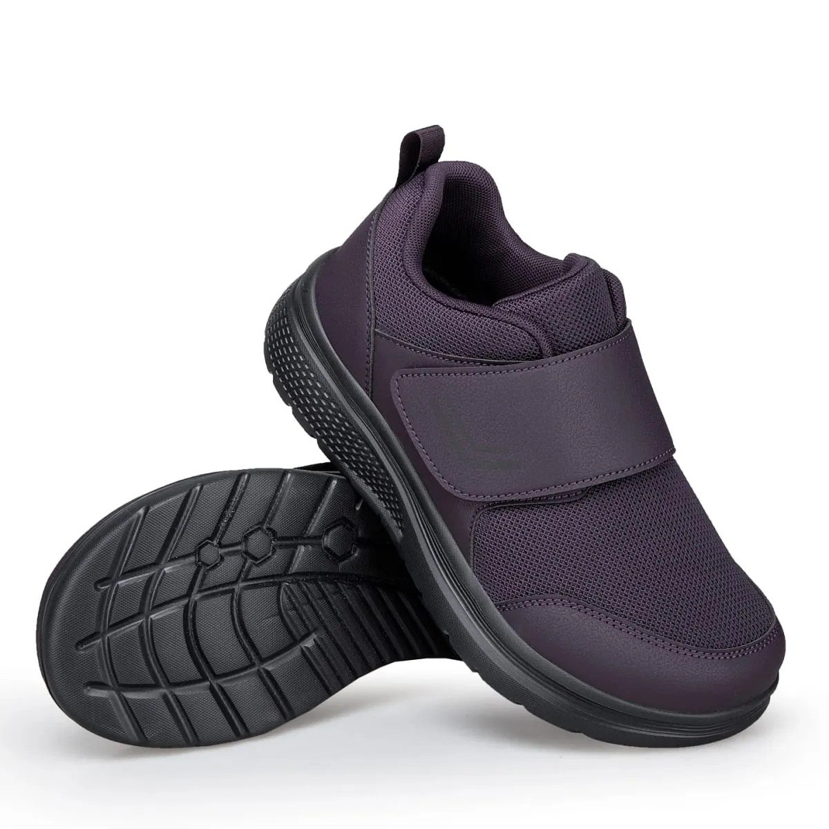 Zapatos ortopédicos para diabéticos extraanchos para hombres mayores, pies ortopédicos hinchados, ajustables, fáciles de caminar, zapatillas de deporte