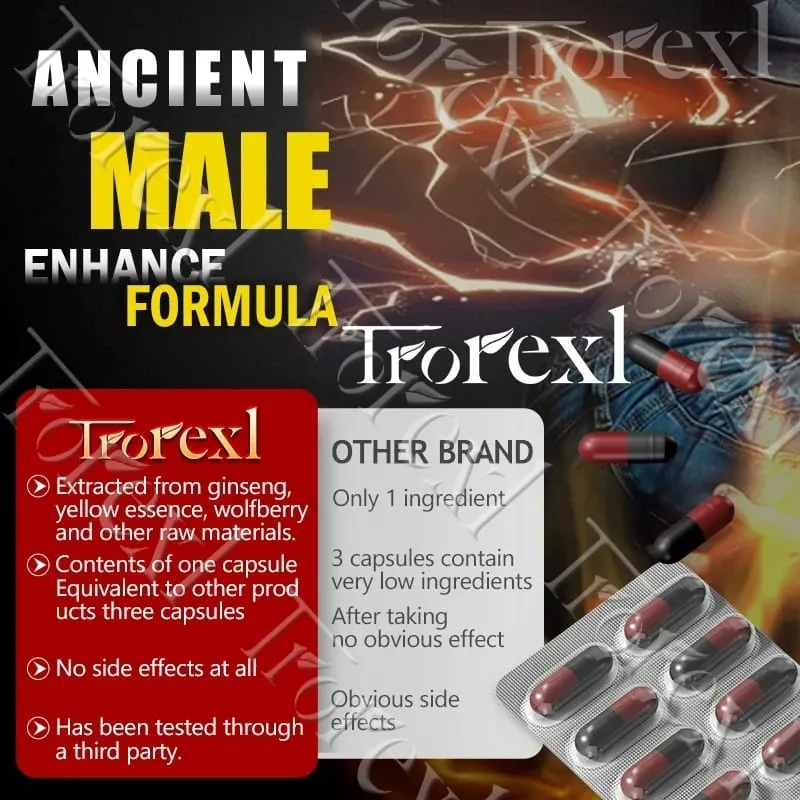 Extratos de ervas Epimedium suplementam cápsulas masculinas Max Performer Ginseng para resistência e resistência adultas mantêm a firmeza