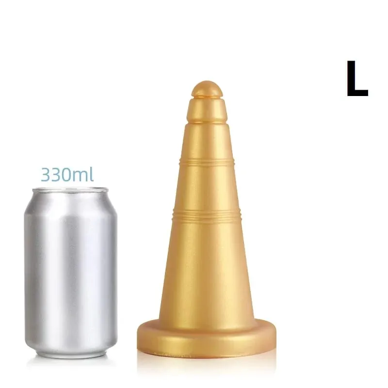 Soft Cones 21-29.5cm Huge Anal Plug Butt Plug Dildo Vagina Anus Dilation Trainer Prostate Massage Adult Sex Toys For Men Women