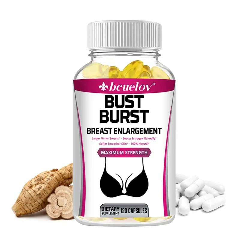 Cápsulas orgânicas de raiz de Kudzu - suplemento natural de ervas feminino vegetariano sem OGM — image 1