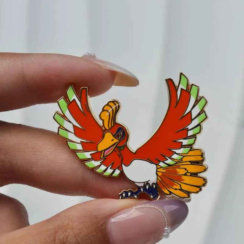 寶可夢硬琺瑯別針 衣服翻領別針 背包徽章 箱包首飾配件 粉絲禮品