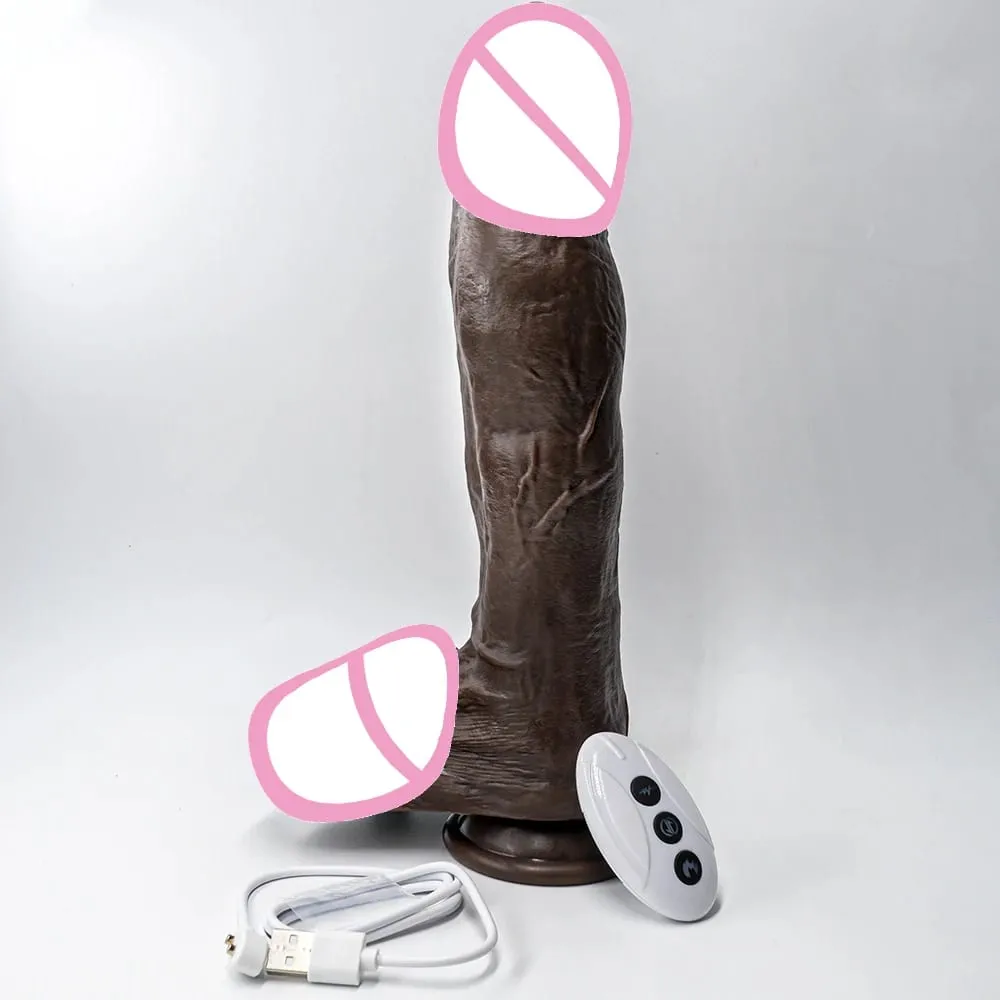 11.4in vibradores de pau grande cinta lésbica em vibradores vibrador de aquecimento telescópico vibradores usb carregável sem fio brinquedos sexuais para mulher
