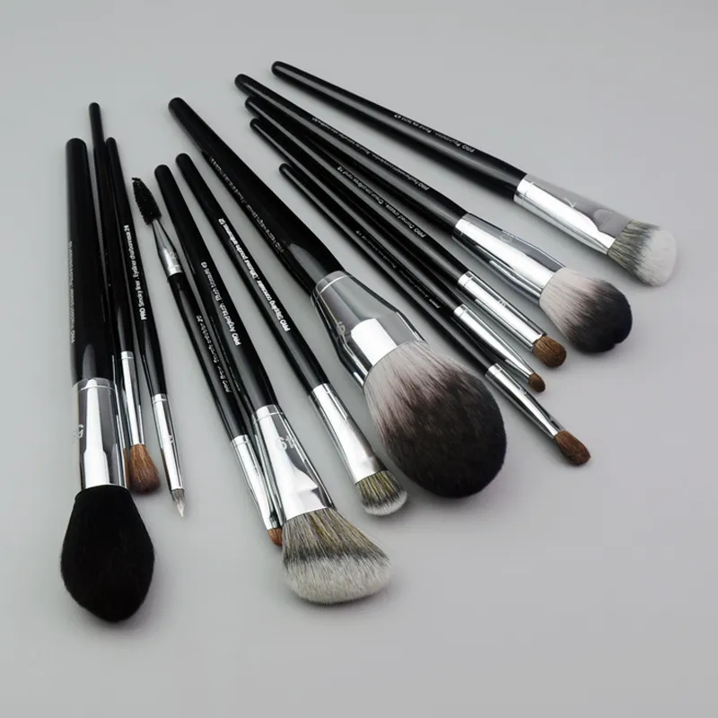 Conjunto de pincéis de maquiagem para base, de alta qualidade, pincel de maquiagem profissional, pó líquido, sombra, vinco, corretivo, ferramentas cosméticas requintadas