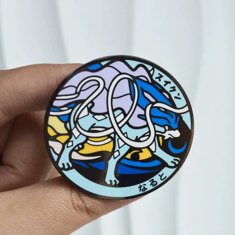 Alfinetes de lapela esmaltados pokemon, broches para mochilas, emblemas de ferro, broche fashion para roupas, joias, presentes, amigos
