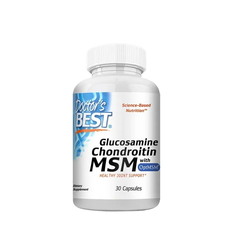 Glucosamina Condroitina MSM com suporte articular OptiMSM ajuda na mobilidade articular e na saúde geral
