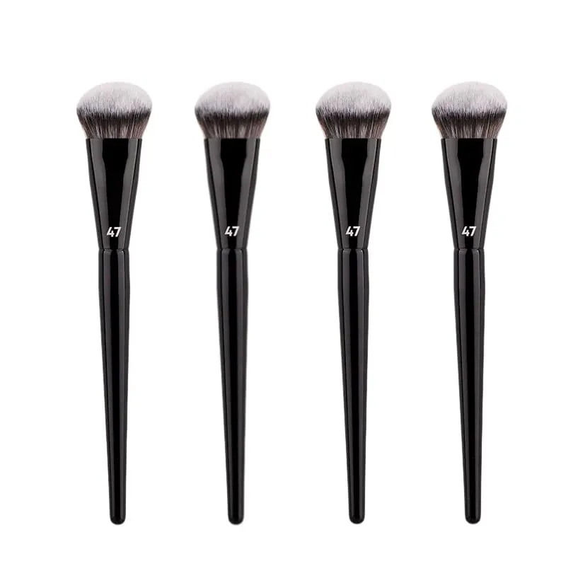 Pincéis de maquiagem profissional para rosto, vassoura, base, corretivo, creme líquido, mistura, blush, contorno, ferramentas de maquiagem cosmética