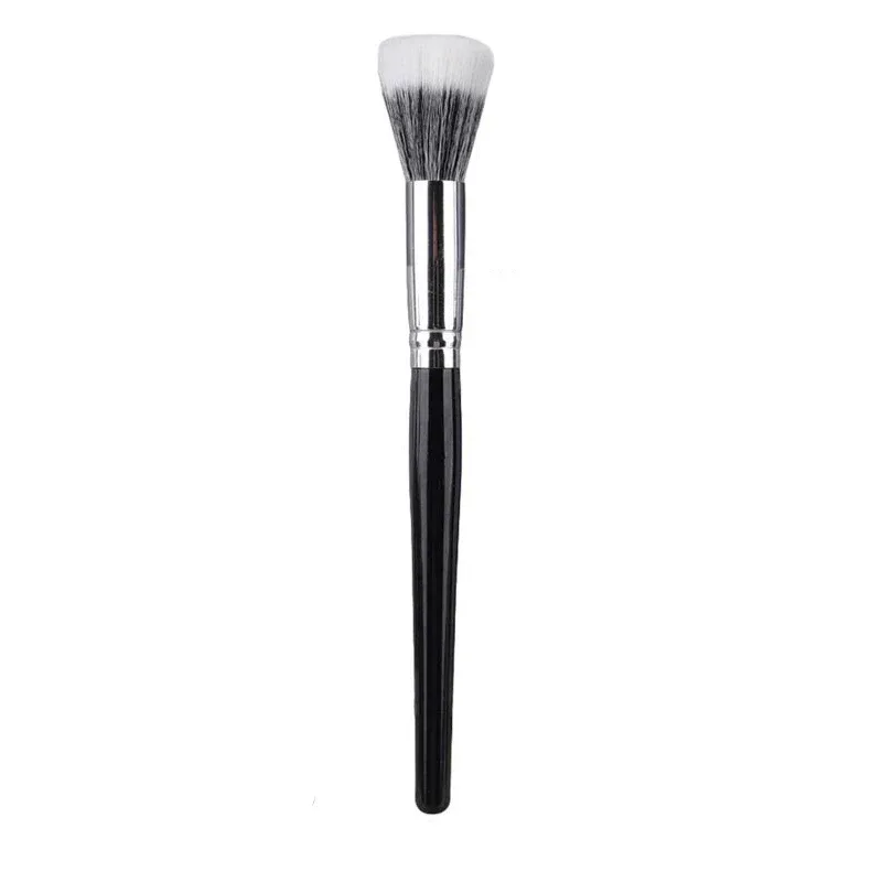Pincel pontilhado para blush, pincel de maquiagem, lã macia, corretivo profissional, iluminador, ferramentas cosméticas femininas, 1 peça