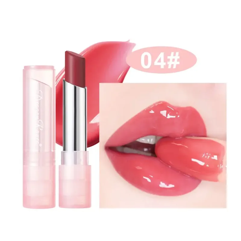 Batom que muda de cor de temperatura, hidratante, coloração labial, gelatina nutritiva, bálsamo labial, mudança quente, maquiagem para mulheres