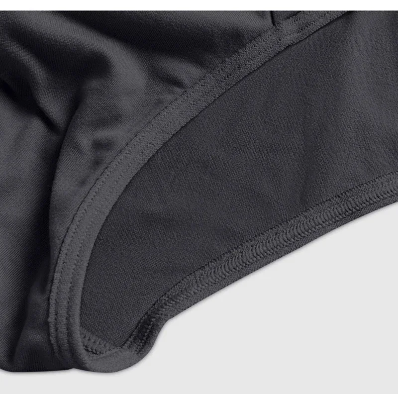 5 pçs cuecas masculinas ventilar cuecas masculinas respirável tamanho grande L-5XL confortável sólida cuecas moda menino calcinha — image 6