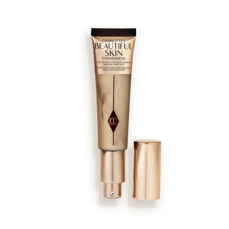 Charlotte Tilbury Airbrush Flawless Foundation Beautiful Skin Foundation Soft-matte Full-coverage Natural Foundation Radiant Glo