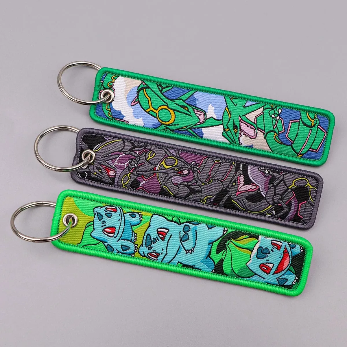 Chaveiro pokémon anime elf monsters, chaveiro para carros, mochila, porta-chaves, bordado, etiqueta, jet tag, acessórios, presentes, 1 peça