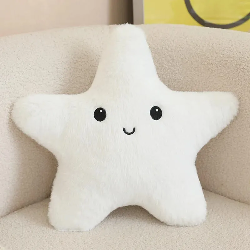 Ngôi Sao Năm Cánh Sao Biển Sang Trọng Sao Gối Nhiều Màu Sắc Ngôi Sao Nhồi Bông Sang Trọng Đồ Chơi Sofa Nhà Phòng Ngủ Đệm Quà Tặng dành Cho Bạn Bè