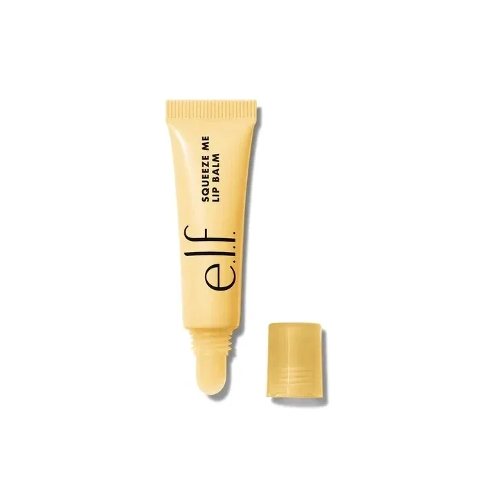 Popular marca elf portátil sabor de frutas brilho labial fino hidratante reparação nutritiva melhorar linhas labiais colorido bálsamo labial cosméticos