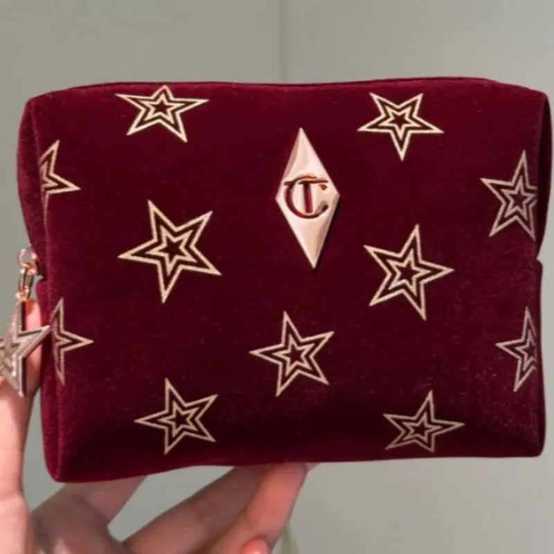 Charlotte Tilbury Setting Spray 16H à prova d'água sem peso e varinha de contorno misturável edificável e sombra 12Pan intensamente pigmentada