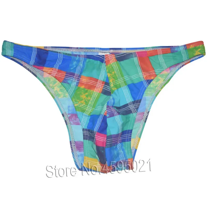 Sexy Bikini Brief Low Cut Men's Beach Micro Shorts Slip Underwear Bodybuilding Physique Posing Sunbathing Stretchy Shapely Pouch