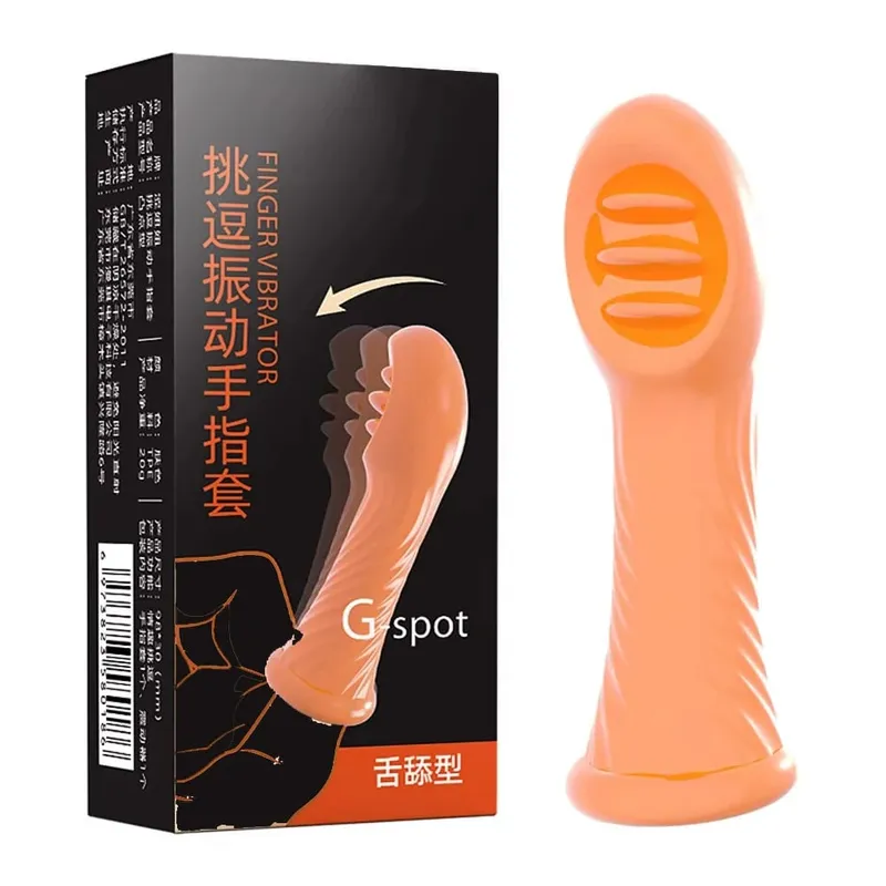 Vibradores de dedo orgasmo g ponto clitóris estimulador de massagem vaginal masturbador erótico vibratório dedo manga brinquedo sexual para mulher