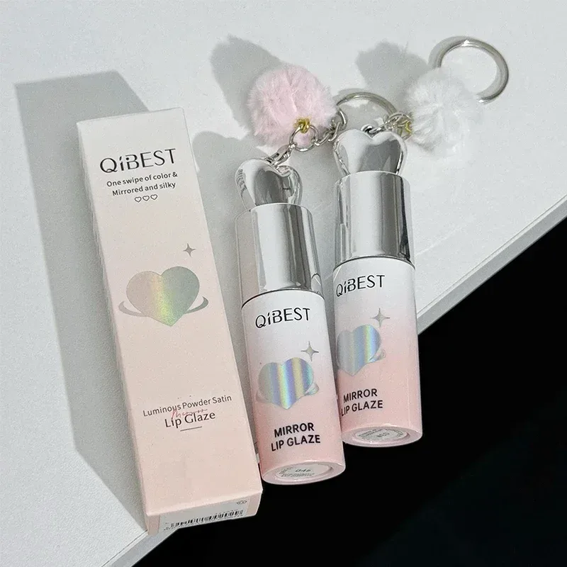 Liquid Lip Gloss Lipstick Glossy Finish High-Shine Lasting Moisturize Non-Stick Glassy Lip Glaze Makeup Lip Stain Pigment
